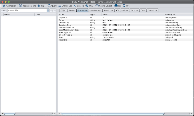 spring-content-with-cmis-folder